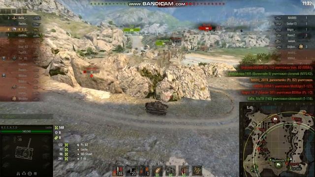 Луч WoT. Лучик в топе против нубов))) смотреть онлайн