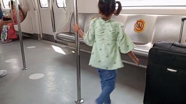 #travel video# Delhi metro travel # смотреть онлайн