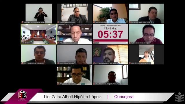 Sesion Especial del CG del IEEPCO 1 Oct del 2020 смотреть онлайн