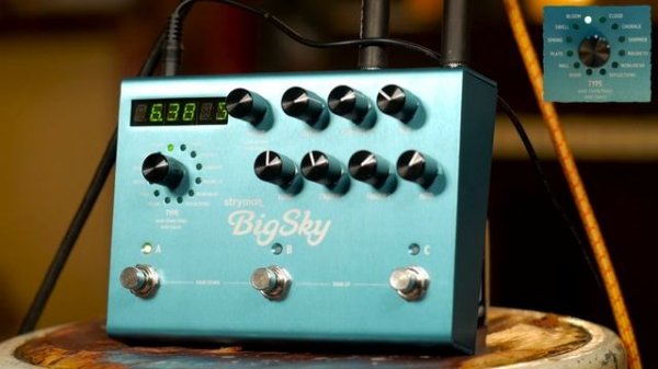 Strymon Big Sky Multidimensional Reverberator | Reverb Demo Video