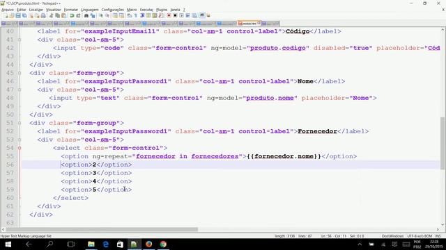 Construindo um Sistema com AngularJS + bootstrap + Javaee - parte 2 смотреть онлайн
