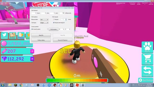 How to get an auto clicker for Roblox Bubble Gum Simulator смотреть онлайн