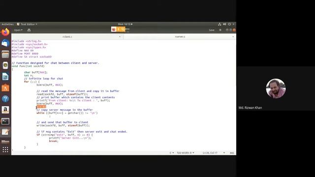 Hello Server-Client connects to Server,send the strings or message and close the Connection смотреть онлайн