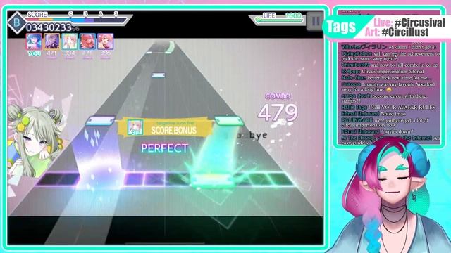 Playing my own song for the first time in Colorful Stage 😭 смотреть онлайн
