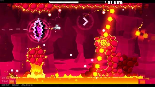 Fingerdash 100% | All Coins | Geometry Dash