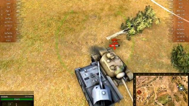 World Of Tanks GWpanther Funny Moment
