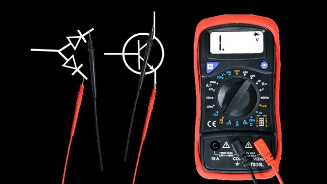 டிரான்சிஸ்டர் எப்படி மல்ட்டிமீட்டரில் சோதிப்பது ? How to test transistor with multimeter смотреть онлайн