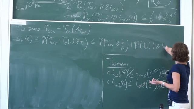 Tutorial #2 | Markov chains: mixing times, hitting times, and cover times | Julia Komjathy смотреть онлайн