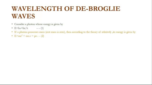Matter waves and dual nature of matter (de Broglie concept) смотреть онлайн