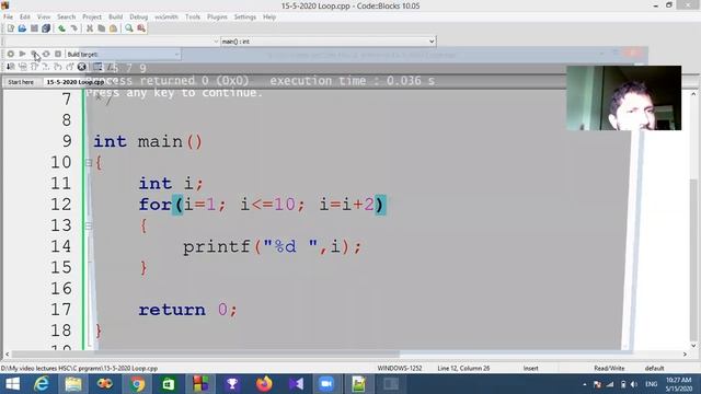 Online Class: ICT Chapter 5, Programming Language, Lecture 3- Loop, Part-1 смотреть онлайн