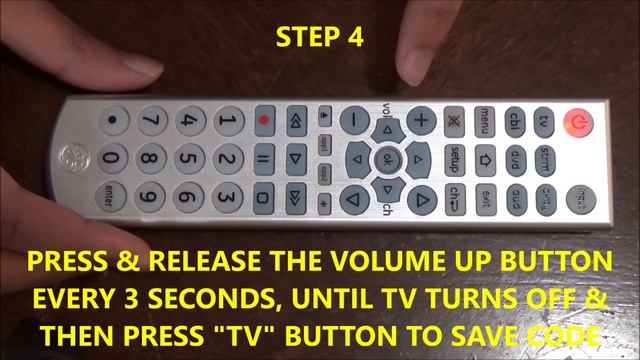 How to Program GE Universal Remote with TV using Auto Code Search Method смотреть онлайн