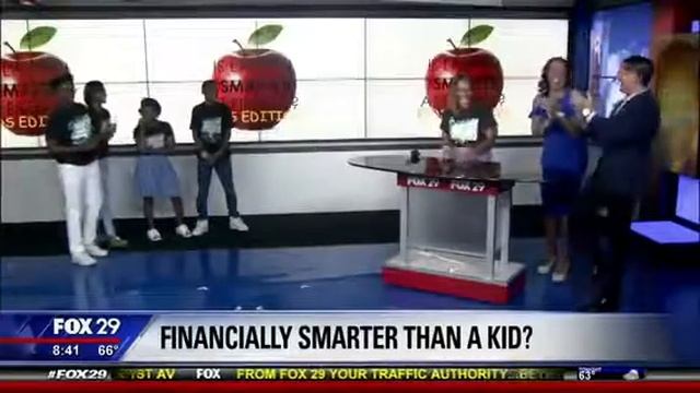 Ashley M Fox Vs Lauren Johnson On Fox 29 - Are You Financially Smarter Than A 5th Grader