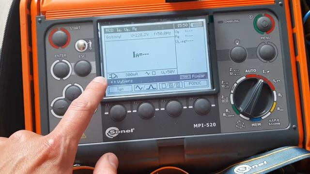 Miernik Sonel MPI 520 #3 Pomiar RCD od strony gniazd смотреть онлайн