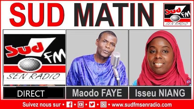 SUDMATIN EN DIRECT SUR SUD FM DU 23 AVRIL 2024