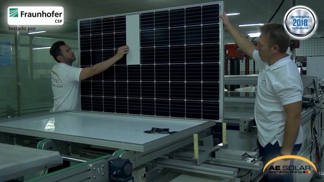 Painel Solar AE Smart HSF vs Padrão | diodo de "baypass" por célula смотреть онлайн