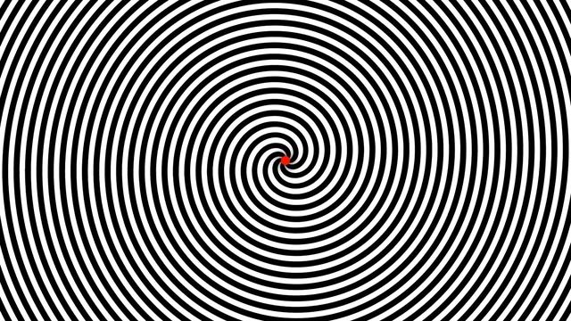 Optical Illusion - Hypno Spiral - clockwise - motion after effect [4K 60fps] смотреть онлайн