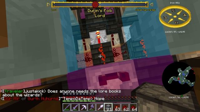 LOTR Minecraft Mod - Dwarf Let's Play "TOR Server" Ep. 11 - OP Invisible Maze!! смотреть онлайн