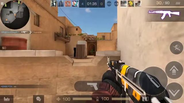 Тестирую новые скины и играю с другом в Stand-off 2 смотреть онлайн