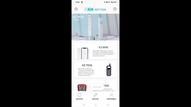 AIK K3 mini tool swift remote jenerate, смотреть онлайн