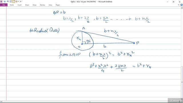 Fresnel theory || Intensity of light by half zone period || B.sc. optics смотреть онлайн
