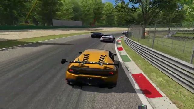 AC Monza 7 позиций на первом круге смотреть онлайн