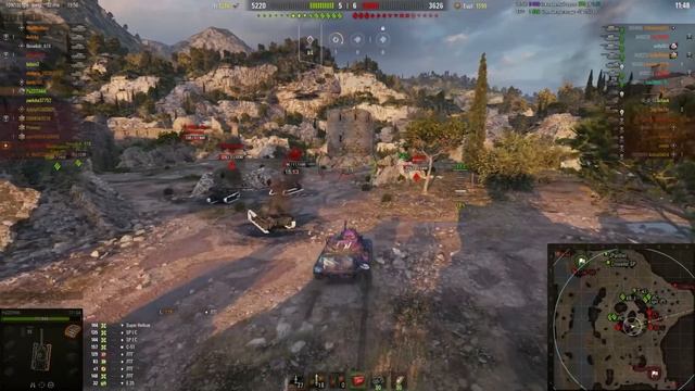 Разбарабанил всем лица ★ T71 DA ★ World of Tanks ★ смотреть онлайн