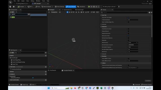 Подключение волос (Groom Asset) к Alembic Cache в Unreal Engine 5 смотреть онлайн