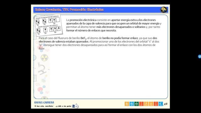013. Enlace Covalente. Teoría Enlace Valencia смотреть онлайн