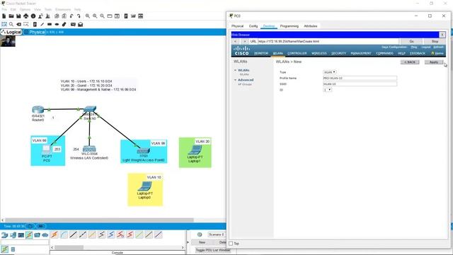 Configure Cisco 3504 Wireless LAN Controller (WLC) With VLANs