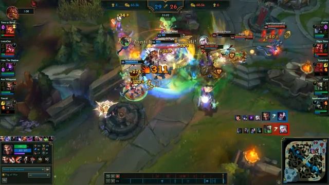 PENTAKILL Draven Statik double kill oneshot! смотреть онлайн