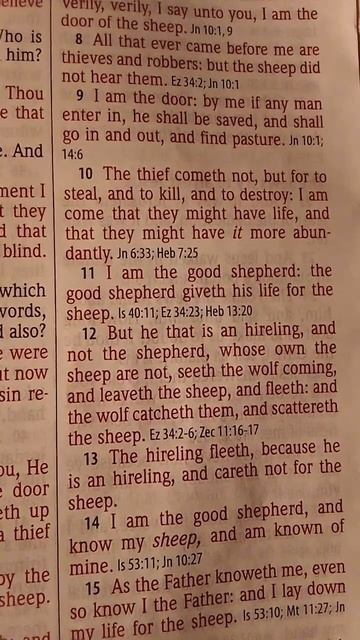 John 10:7-11 KJV смотреть онлайн