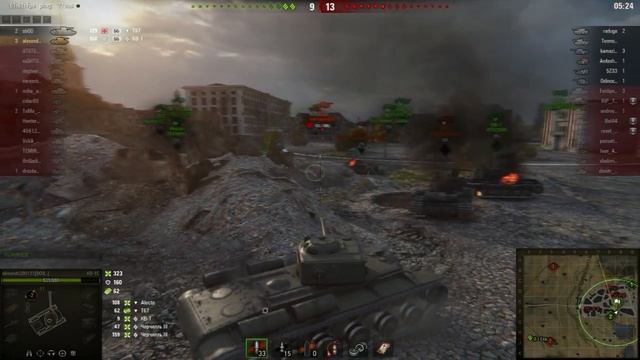 World Of Tanks КВ-1С Линия Зигфрида Оборона