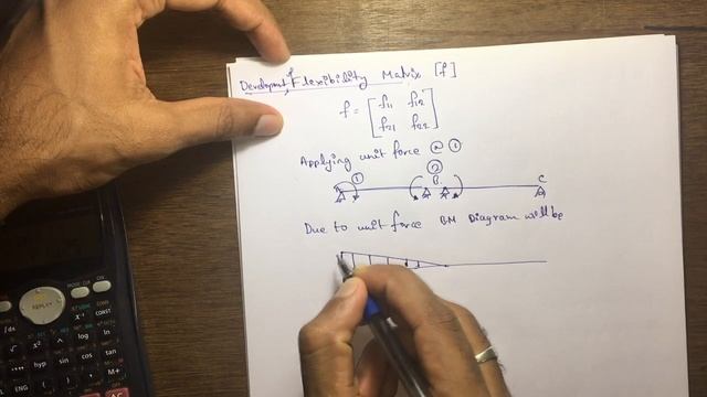 Flexibility Matrix  Method Problem-01