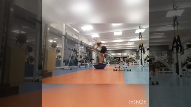 Лыжники. Работа в тренажерном зале. смотреть онлайн