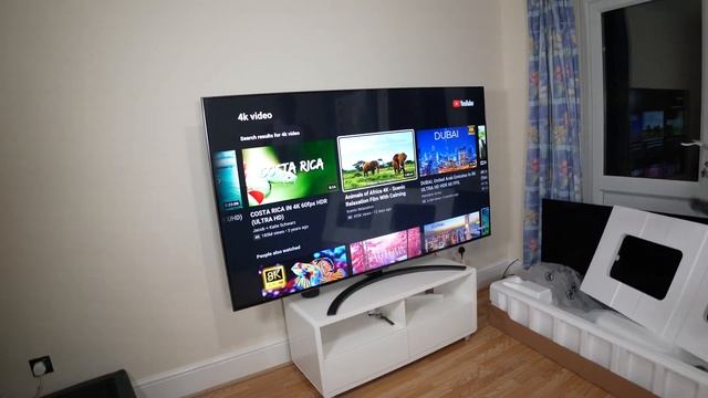 LG's Massive Mind Bending NanoCell 4K TV Unboxing смотреть онлайн