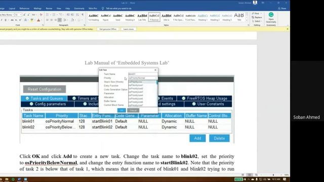 Introduction to RTOS, Task Scheduling, Context Switching, Priorities | STM32 MCU | FreeRTOS | CMSIS смотреть онлайн