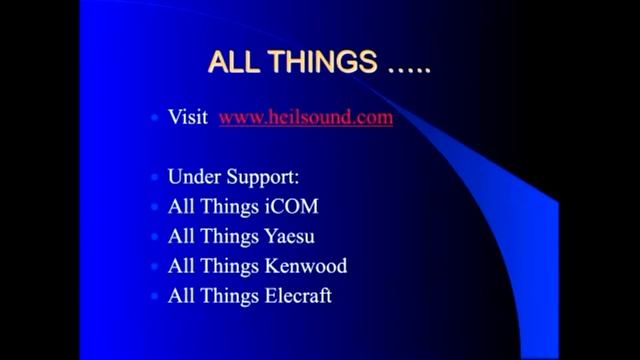 Bob Heil: The Science of Audio. Sierra Foothills ARC March 2021 смотреть онлайн