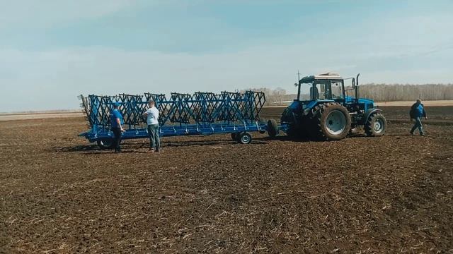 Новая сцеп борон, СШГ-16 ДИБОР смотреть онлайн