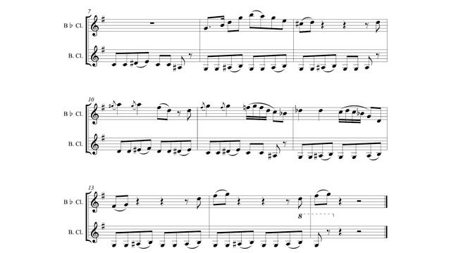 H.Mancini BABY ELEPHANT WALK Corrado Giuffredi, clarinet Stefano Bergamini, bass clarinet смотреть онлайн