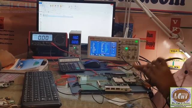 Laptop Repairing By DSO. How to set DSO Oscilloscope. #laptoprepairingcourse смотреть онлайн