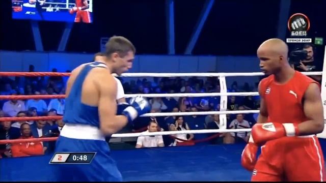 Roniel Iglesias (CUB) Vs. Andrey Zamkovoy (RUS) Russia-Cuba Duals 2018 (69kg)