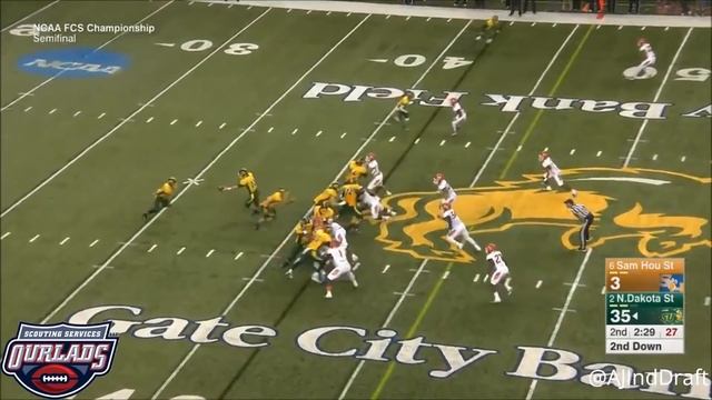 PJ Hall vs North Dakota State - 2017 смотреть онлайн