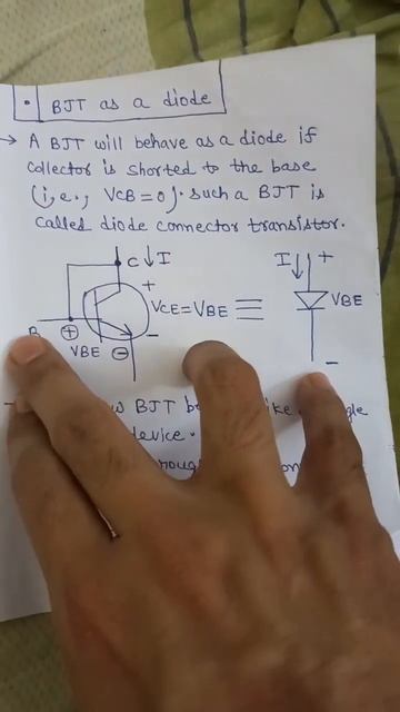 Condition at which BJT is acting as a DIODE💡 #shorts #electrical #electronics #transistor #diode смотреть онлайн