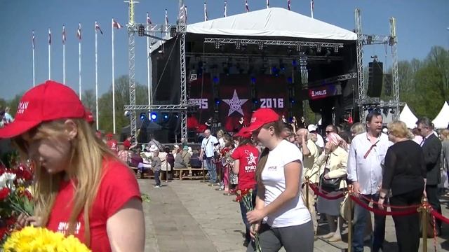песня весна 45 года 9 5 2016 Рига смотреть онлайн