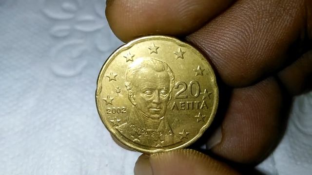 Greece ( Yunanistan ) 20 Euro Cent 2002 *** Expensive Money Coin *** From my Collection смотреть онлайн