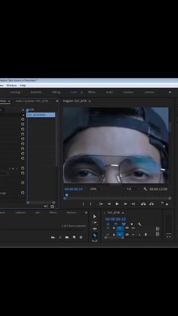 Color correction in Premiere Pro #Shorts #premierepro #whitebalance смотреть онлайн