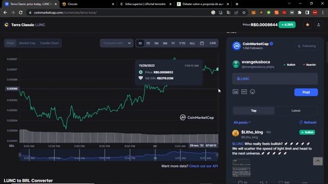 TERRA CLASSIC LUNC PREPAREM SE PARA IR A LUA GRANDE ALTA VISTA