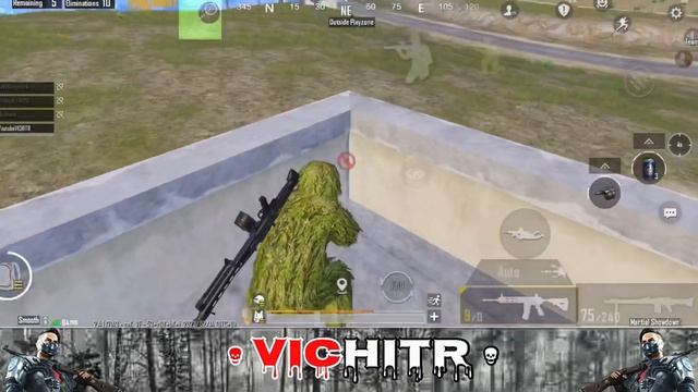 Conqueror Lobby Last Zone Fight ⚠️ #algorithm #gaming #vichitr #pubgmobile