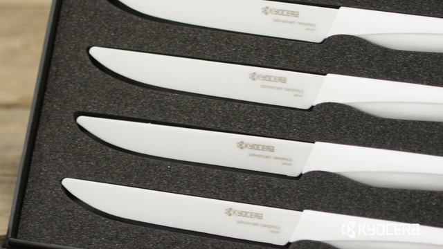 Kyocera 4-Piece Steak Knife Gift Set смотреть онлайн