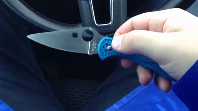 Spyderco Delica FFG смотреть онлайн